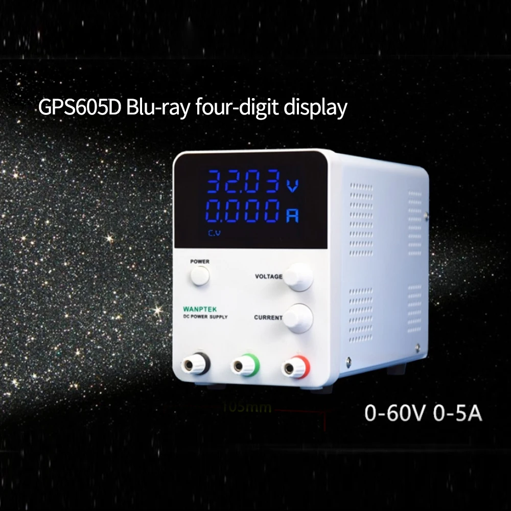 Мини GPS605D 60V5A Цифровой Регулируемый источник питания постоянного тока для ноутбука, цифровой лабораторный блок питания для обслуживания