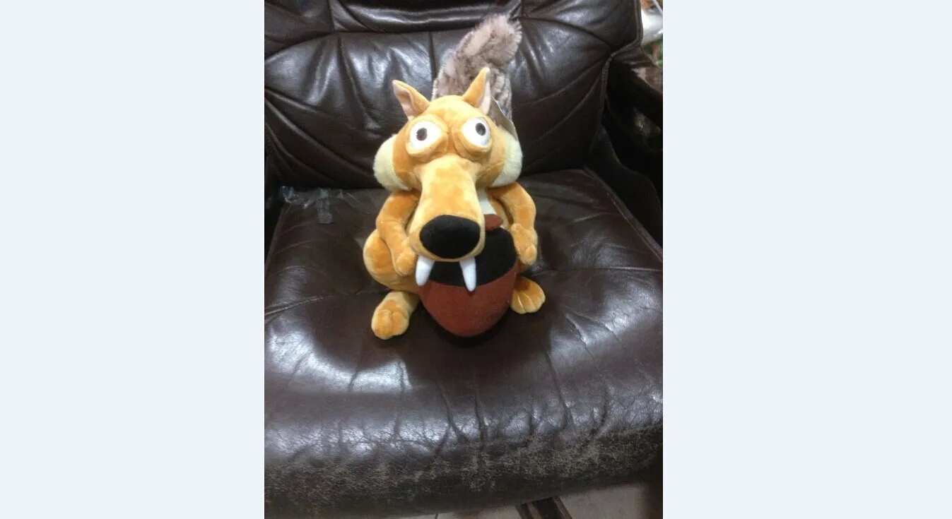 Новая популярная детская милая кукла-животное белка мягкая плюшевая игрушка