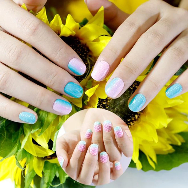 24 шт конфеты Типсы для детей с героями мультфильмов полным покрытием