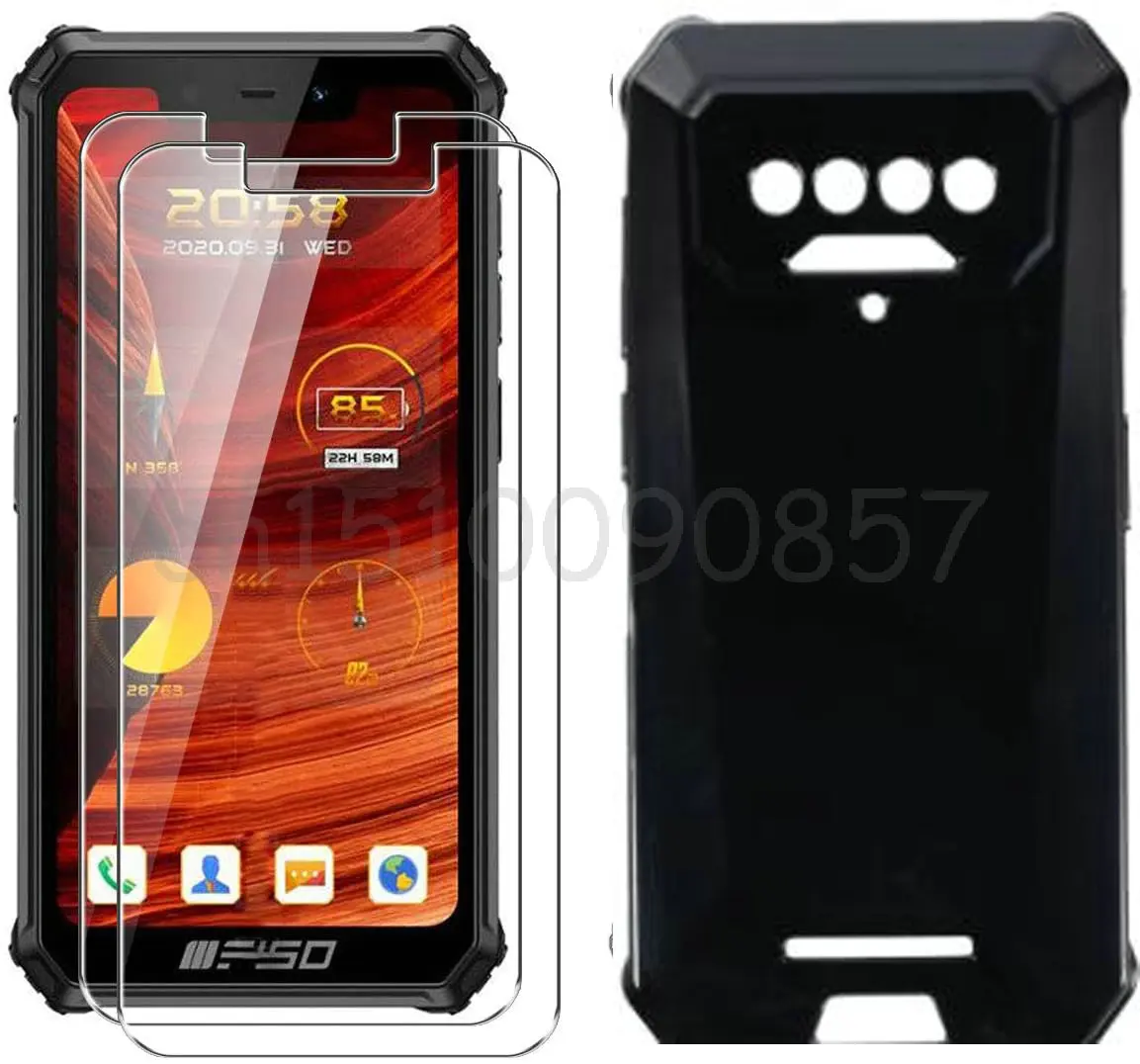 Чехол 3 в 1 + Защитное стекло для Oukitel F150 B2021 защитная пленка экрана Bison 2021 IIIF150 R2022 |