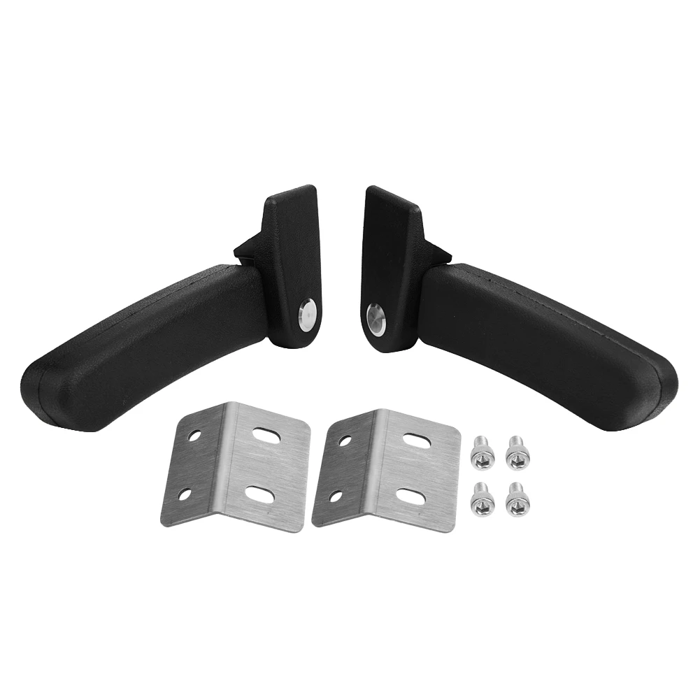 

Motorcycle Passenger Rear Folding Top Case Box Rear Seat Armrest Kit for BMW Yamaha