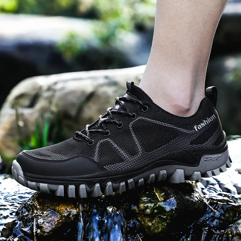 Летняя походная обувь для мужчин и женщин Мужская Треккинговая