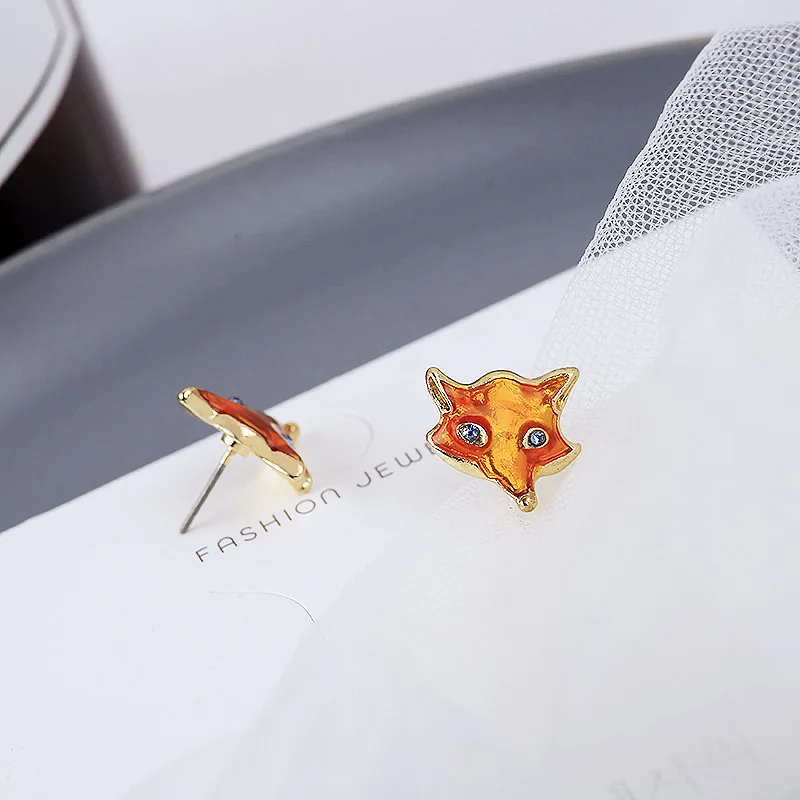 Sansummer Новые популярные модные милые лиса животное Личность Простой и