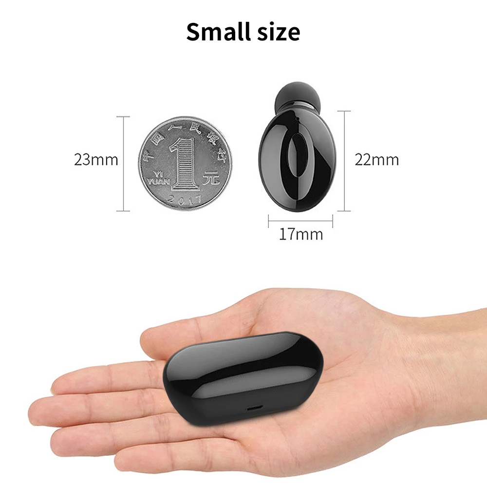 FBYEG XG15 настоящие беспроводные наушники, Bluetooth наушники, спортивные наушники для телефона с зарядной коробкой, игровая гарнитура с микрофоном