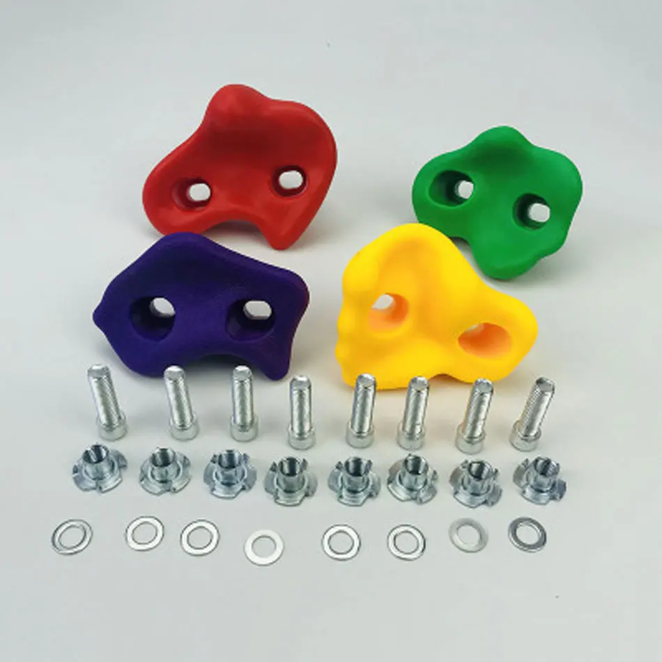 

Kids Outdoor Rock Climbing Toys for Children Wood Wall Stones Plastic Indoor Climbing Rock Physical Training Fitness Equipment