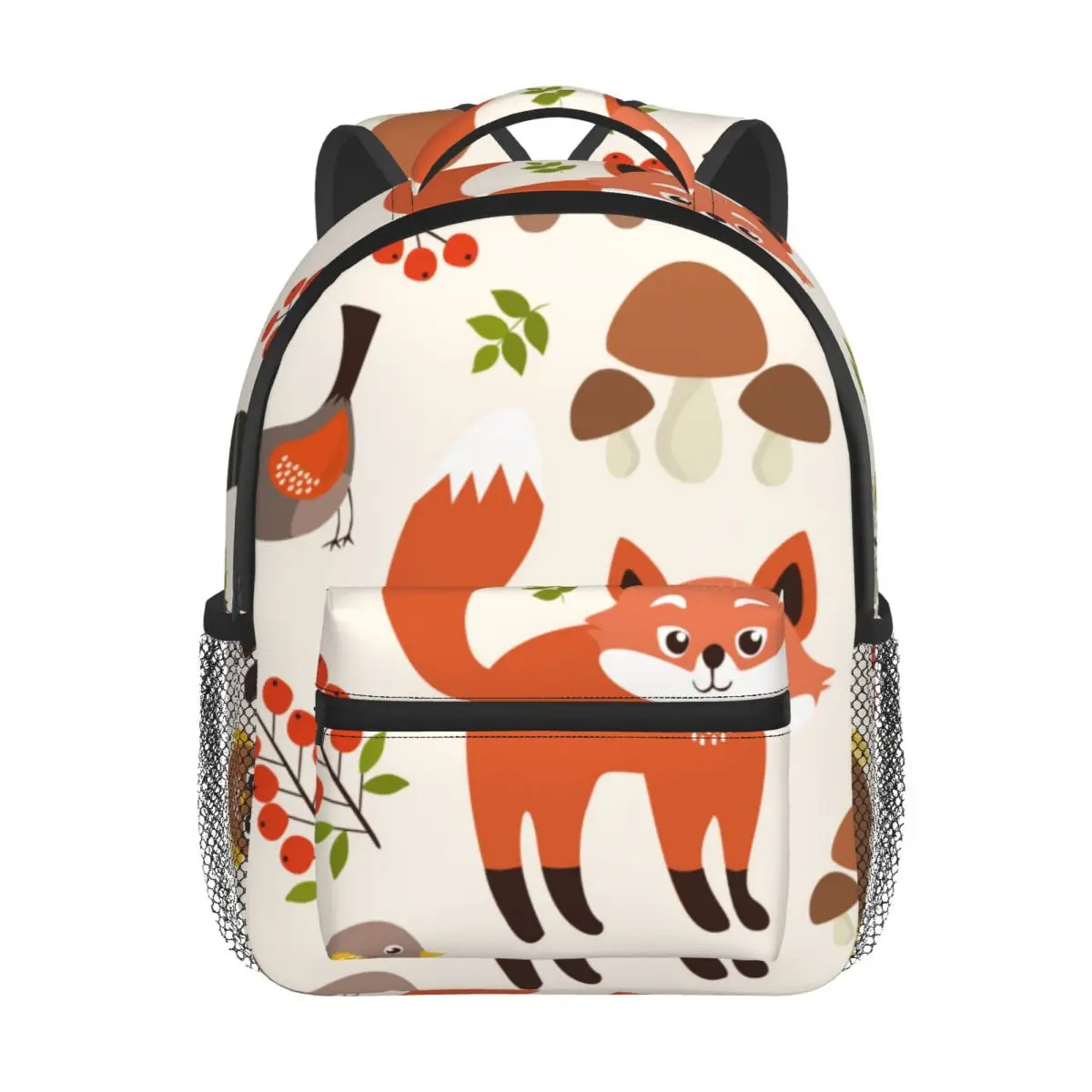 Cute Forest Animals Kids Backpack Toddler School Bag Kindergarten Mochila for Boys Girls 2-5 Years