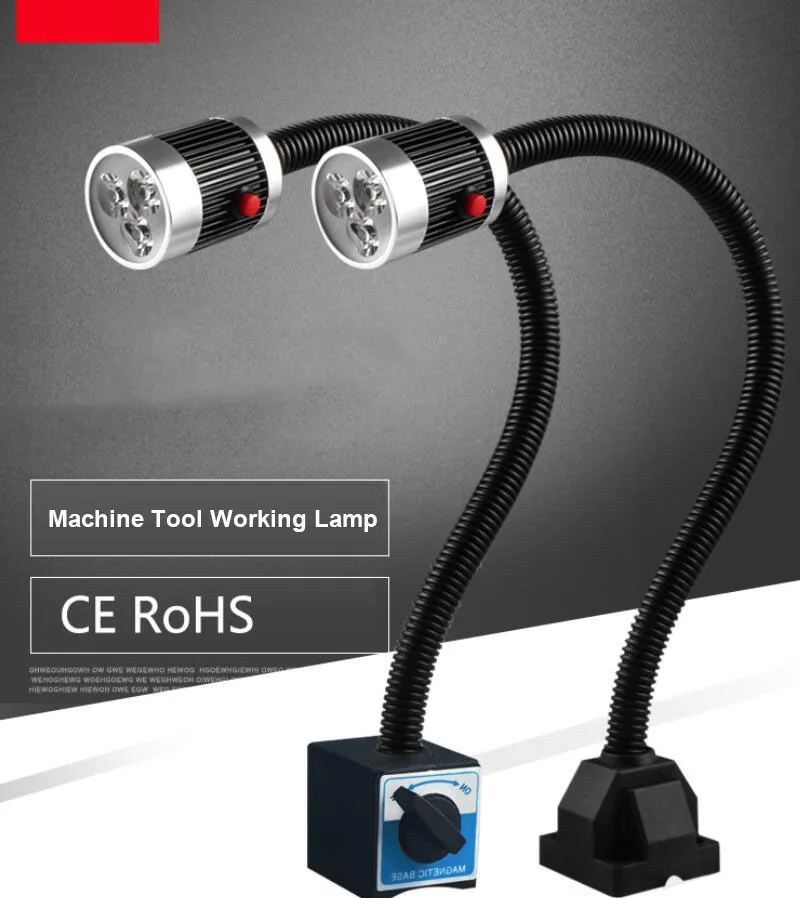 Светильник светодиодная промышленная лампа Рабочая с ЧПУ магнитной силой