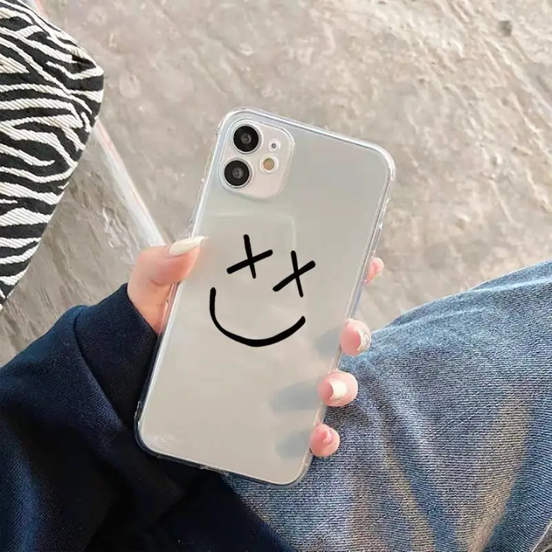 

One Direction Louis Tomlinson Clear Phone Case Transparent Clear for iPhone 11 12 mini pro XS MAX 7 8 6 6S Plus X 5S SE 2020 XR