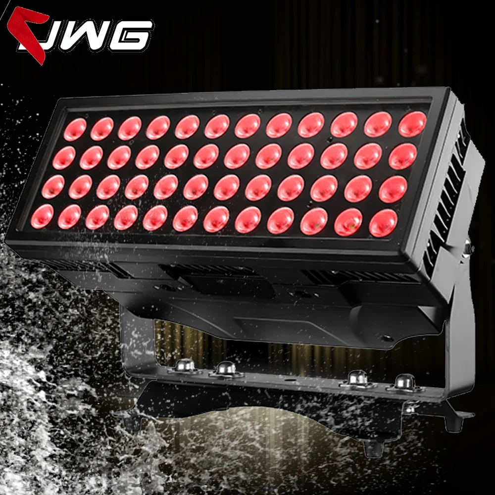 48x10W 4в1 Открытый DMX RGBW IP65 Светодиодный настенный светильник