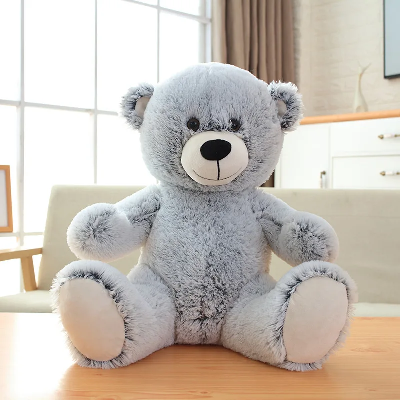 

2021 New Cartoon Bear Plush Toy 45cm Soft Stuffed Animal Doll Hugging Cushion Pillow Kids Girl Birthday Gift For Children