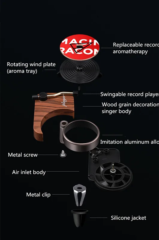 Автомобильный освежитель воздуха твердый автомобильный диффузор ароматерапия