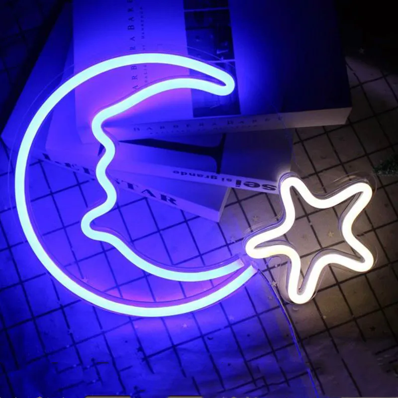 Светильник неоновая вывеска Hello Good Vibes USB Радужная настенная подвесная