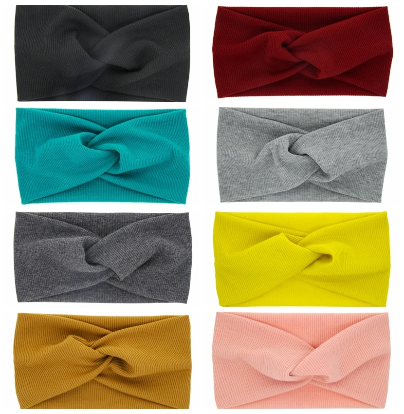 8 цветов модные украшение для детей повязка на голову малышей осень и зиму