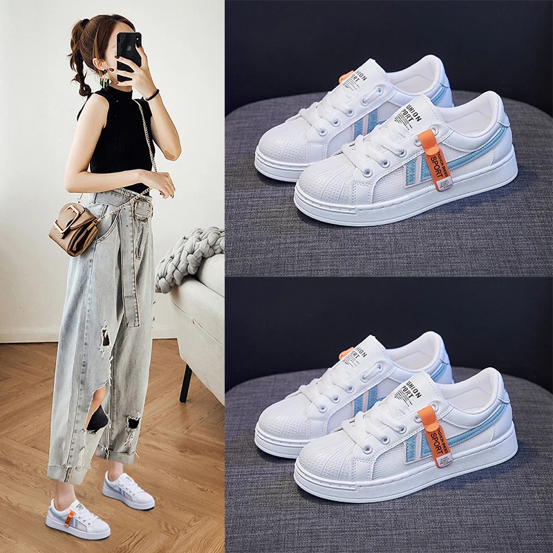 

Shoes Women New Ventilation Korean Casual Thick Sole Sneakers Women Sneakers Women 2021 Zapatos De Mujer