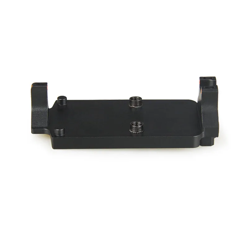 

Pistol tactical red dot sight RMR base bracket aluminum alloy Glock plate base with fiber standard bracket 21.2mm guide rail
