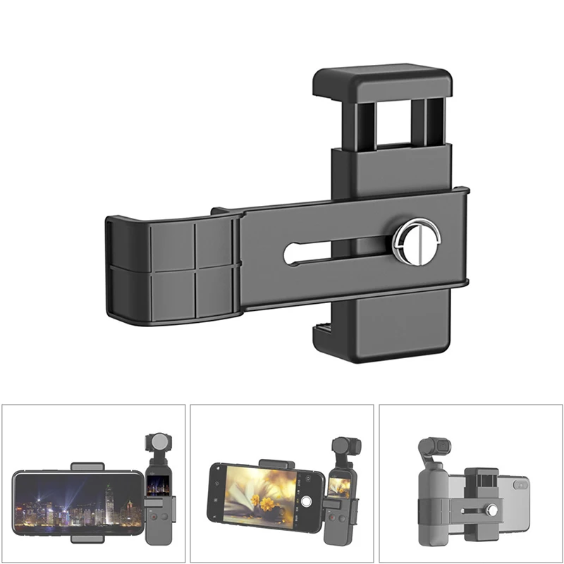 

For DJI OSMO Pocket Camera Smart Phone Holder Stand Mount Mobile Phone Holder Handheld Bracket Phone Clip