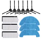 Боковая щетка для пылесоса, фильтр НЕРА, Швабра, ткань для швабры для AMIBOT Animal H2O, детали для замены