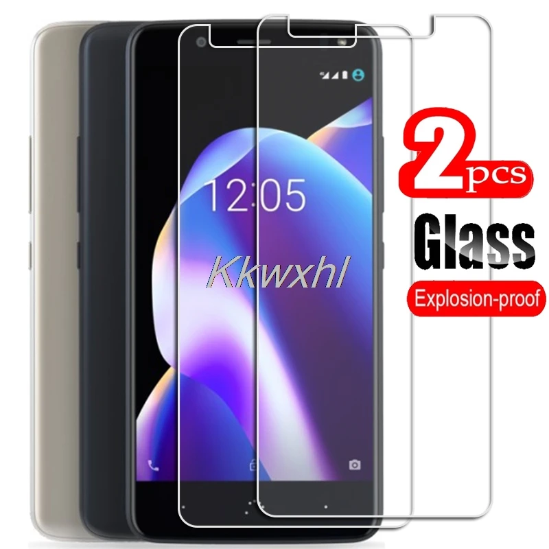 2PCS FOR BQ Aquaris U2 Lite High HD Tempered Glass Protective On AquarisU2 U2Lite Phone  Screen Protector Film