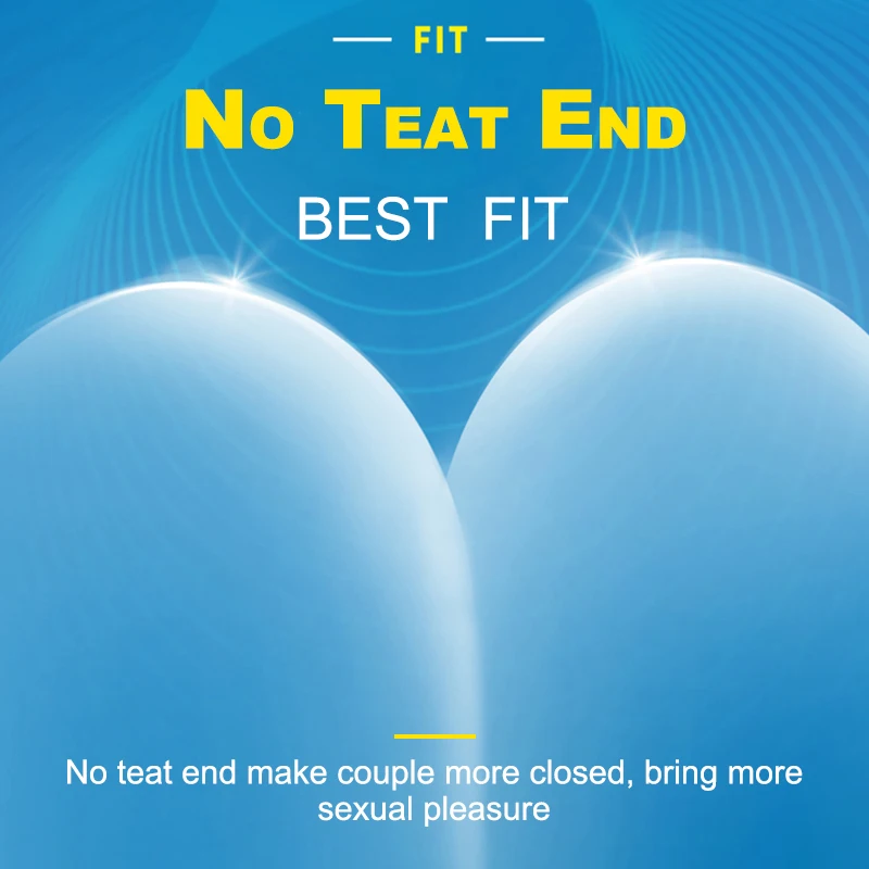 0 68 мм уплотненные презервативы для геев без Teat конец презерватив анального секс