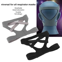 10 pcs elastic anti snoring headband washable respirator mask head belt breathable universal nasal mask face mask strap medical