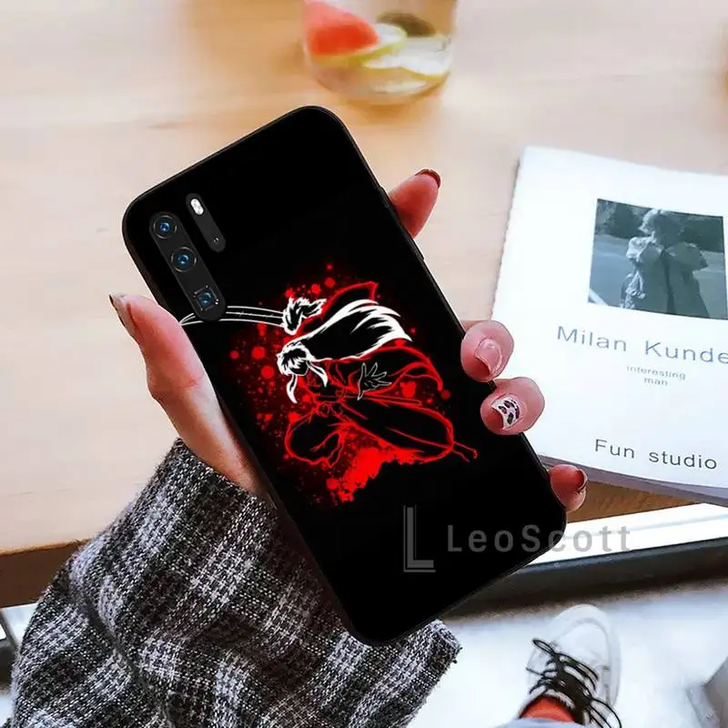 

lnuyasha Japan Anime Phone Case black For Huawei honor Mate mate P 10 9X 10i 20 30 40 y7 lite pro p smart 2019
