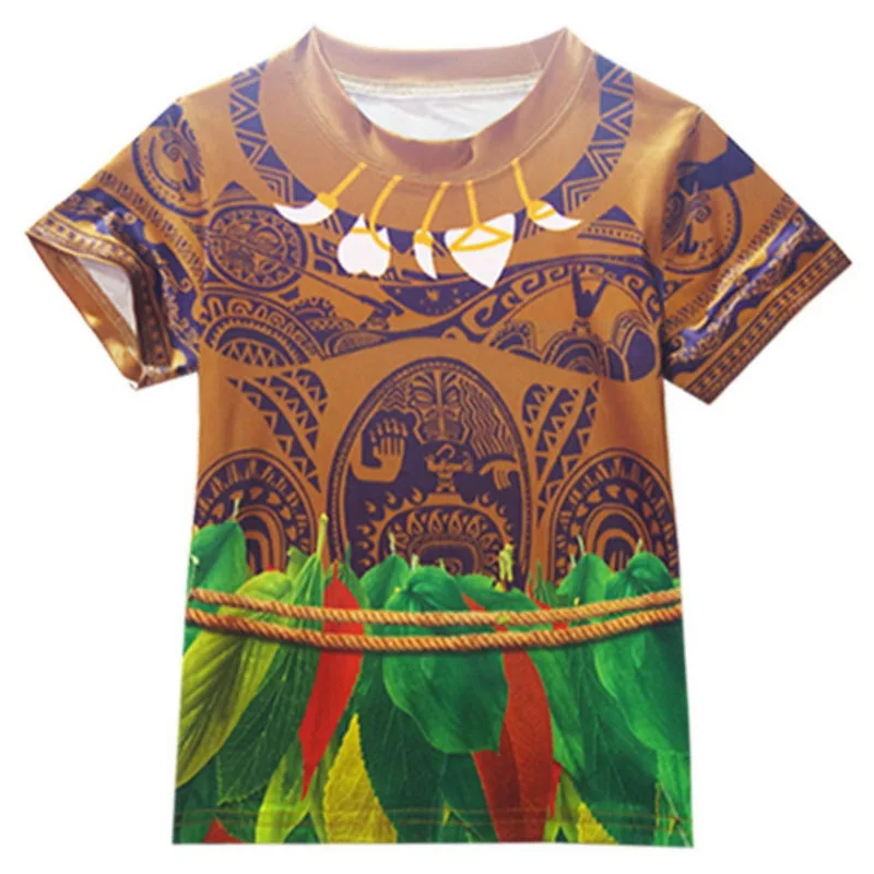 Детский купальный костюм из футболки брюк и шапки |