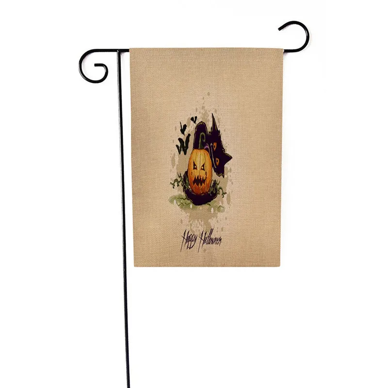 12x18 дюймов новый стиль Хэллоуин сад флаг дом Декор Прямая поставка Горячая