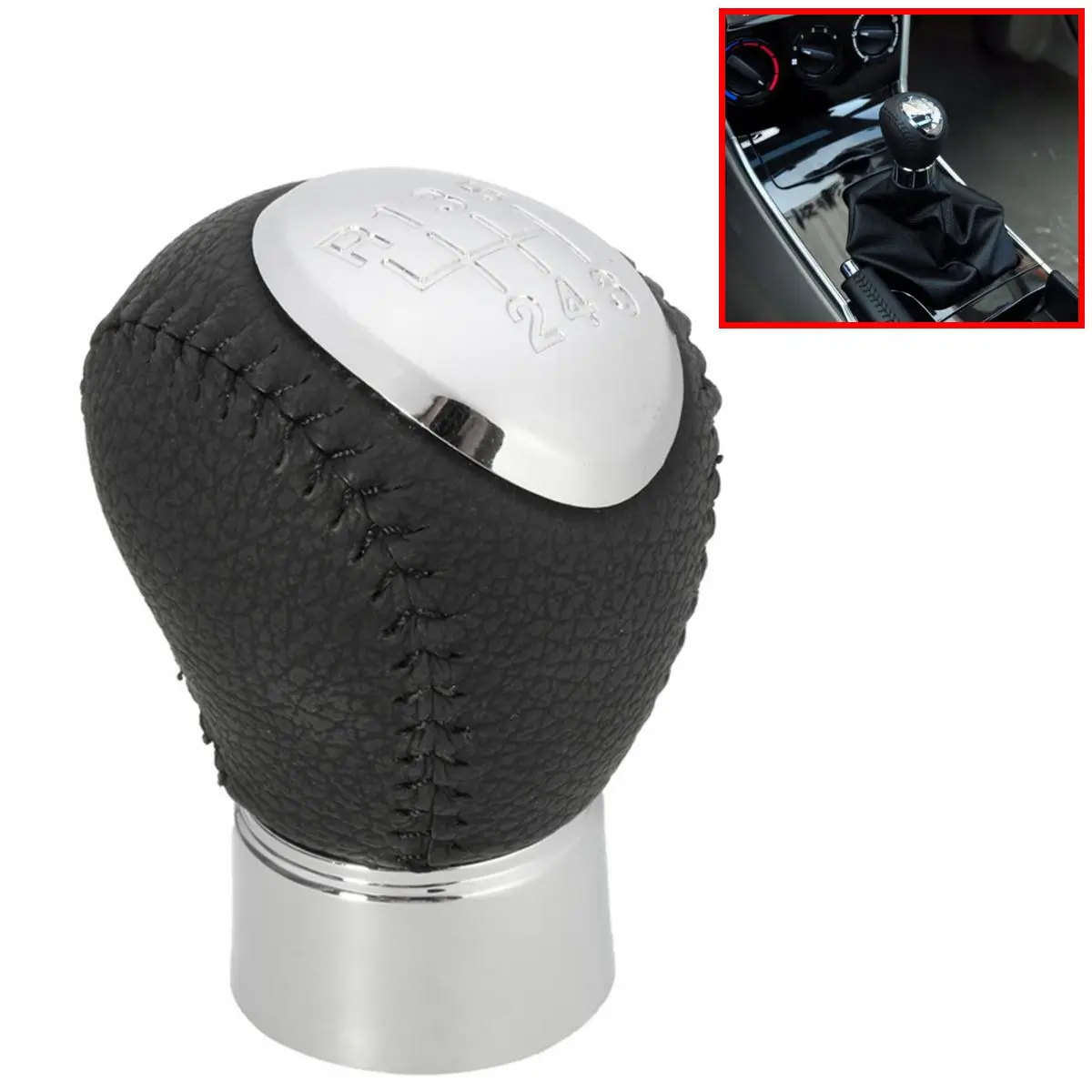 6 скоростей искусственная кожа ручка переключения рулевого механизма автомобиля