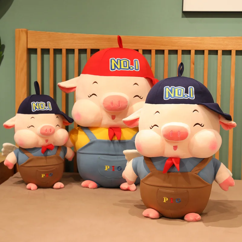 Плюшевая игрушка Swag в стиле хип хоп для мальчика свинка мягкая мультяшная