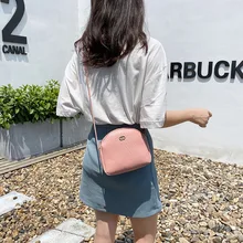 Womens Bag Shell Alligator Small Lady Shoulder Bag New Korean Style Sling Fashion Round Mini Bag Femal Purse Wholesale Handbag