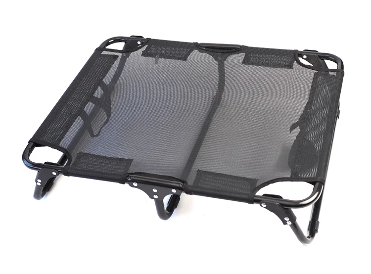 저렴한 슬립 애완 동물 캠프 침대 여름 시원한 둥지 바닥에서 개 접이식 무료 설치 습기 방지 통기성 황금 머리카락