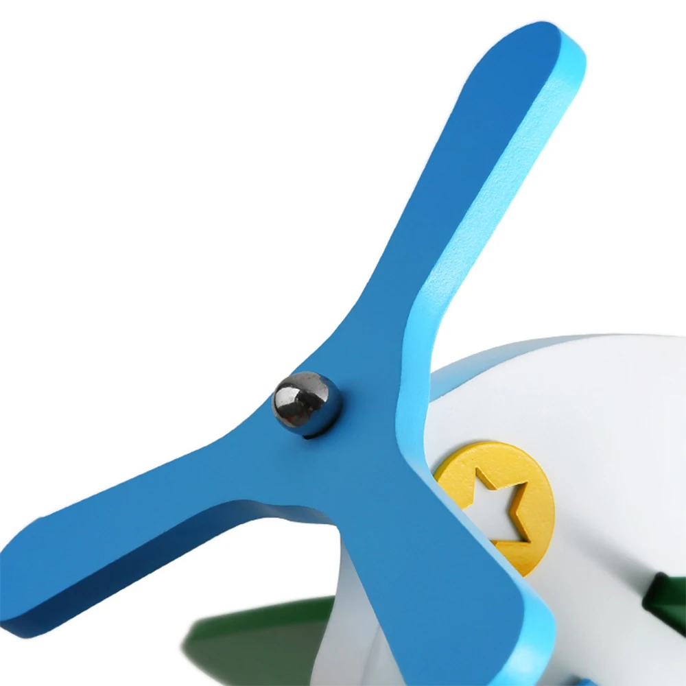 Деревянная люстра в виде самолета Современная креативная скандинавском стиле E27