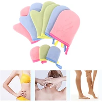 1pcs reusable body self fake tan applicator tanning gloves cream lotion mousse glove self tanner 3 color
