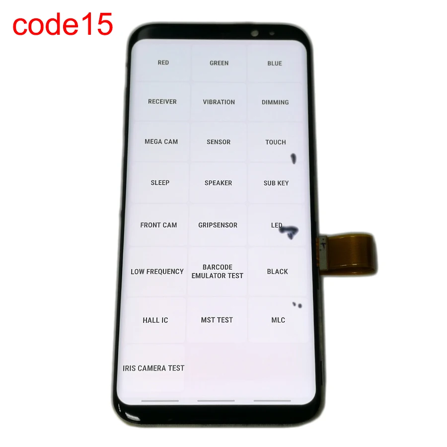 JPFix Super AMOLED Display For Samsung Galaxy S8 Plus G955FD LCD Touch Screen Assembly With Dot And Shadow
