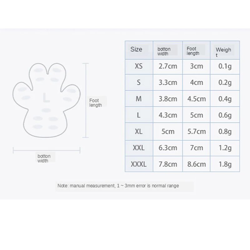 New Pet Invisible Dog Shoes Insoles Summer Outdoor Waterproof Anti-scald Dirt-resistant Wear-resistant Puppy Paw Stickers | Дом и сад
