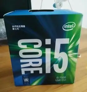 Процессор Intel Core 6 серии I5 7500 процессор LGA 1151 land FC 14 нанометров четырехъядерный