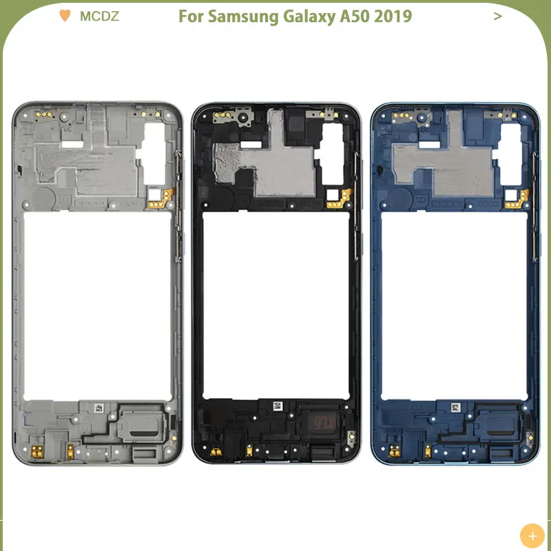 Новинка A50 для Samsung Galaxy 2019 A505 A505F A505DS полный корпус средняя рамка пластина ободок +