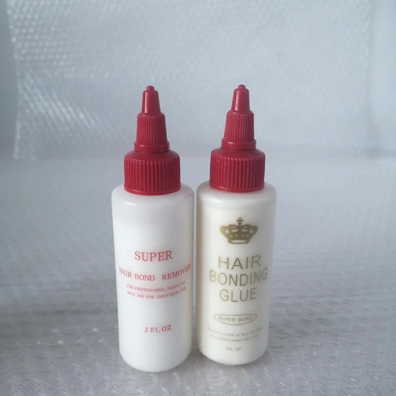 1glue 1 remover 60 мл клей для наращивания волос на Клейкой Ленте 2 флуза клей для наращивания волос на кружевном парике инструменты для наращивания волос Ультра фиксация - Цвет: 1glue 1 remover