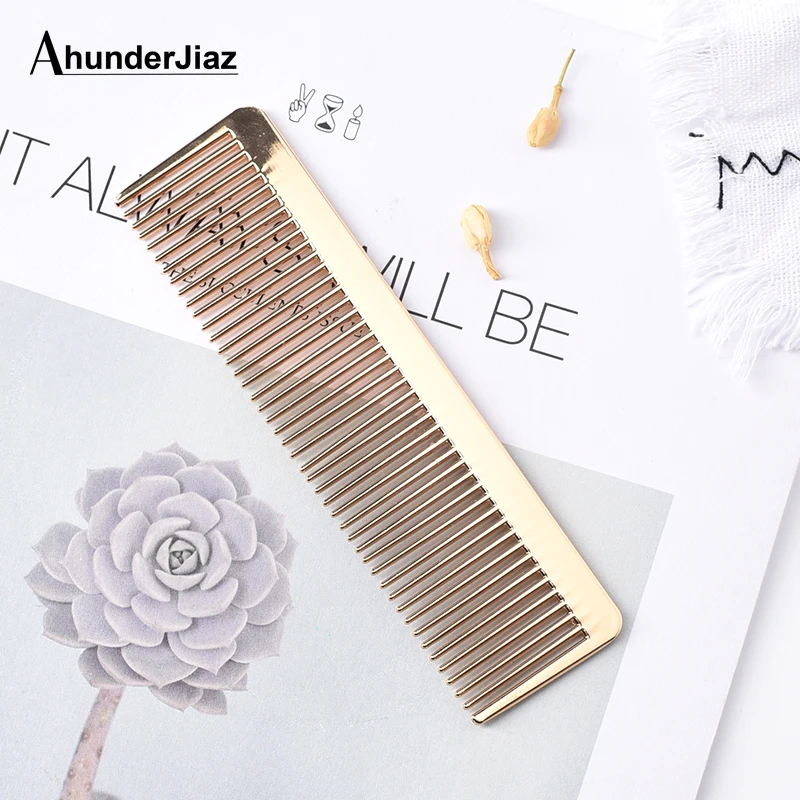 

Сказочная расческа В нордическом стиле, щетка для макияжа, из композитного металла, в минималистичном стиле, домашний декор под золото, ретр...