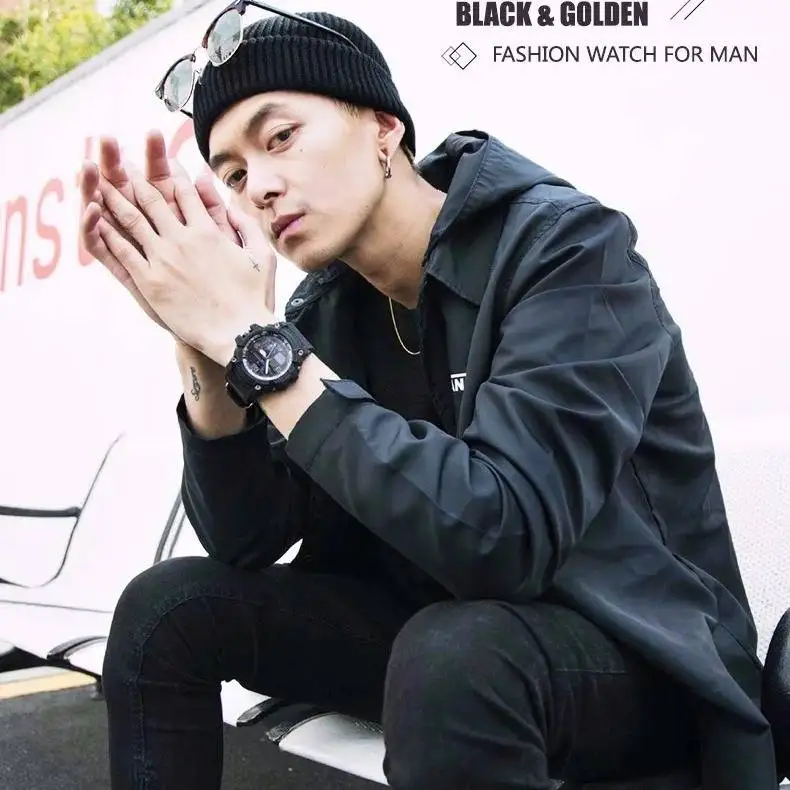 

Wholesale Famous Brand Watch for Men Custom Logo G Style Watch Shock Sport Auto Date WristWatch Alarm Mens Fashion Reloj Hombre