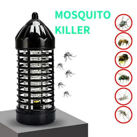Светодиодсветодиодный лампа-ловушка для комаров, УФ ночсветильник для уничтожения насекомых, ловушка для комаров, лампа для отпугивания на...
