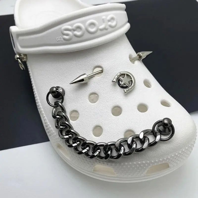

Роскошные качественные Подвески Croc, дизайнерские подходящие ко всему комплекты, украшения для обуви, металлические заклепки, подвески для ...