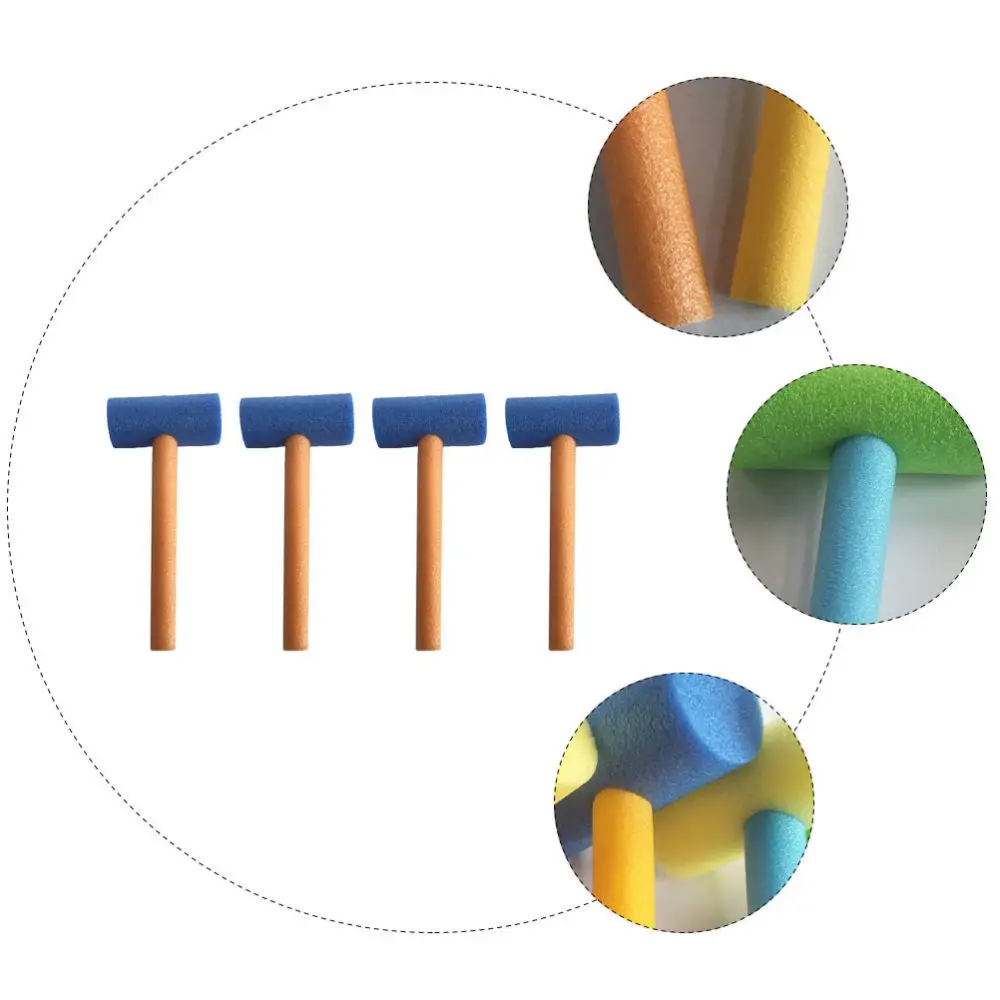

4pcs Portable Hammer Toys Hamster Beating Toys Educational Toys for Kids