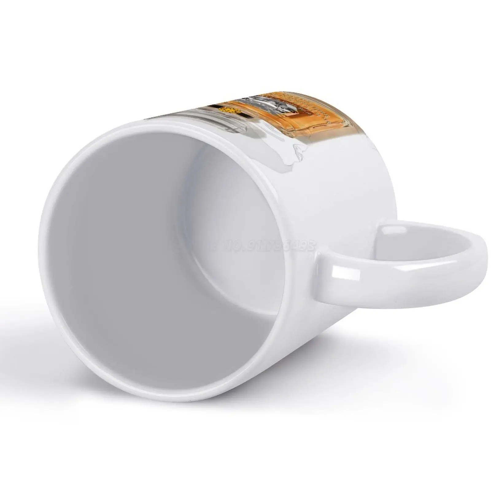 Кокосовая белая кружка 11 унций забавные керамические чашки для кофе чая молока