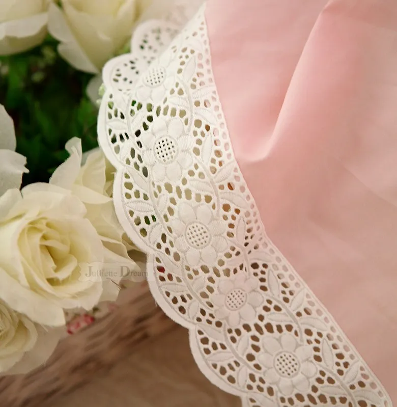 Розовое покрывало для кровати в американском стиле романтичное кружевное