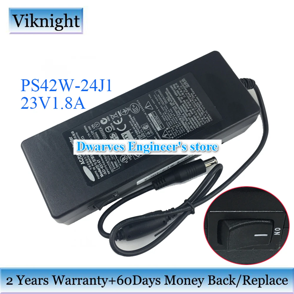 Оригинальный адаптер 14V 4.5A 63W Φ AC/DC для Samsung AD-6314T SVD5614V AD-6314C S27B370H S27A850D | Компьютеры и