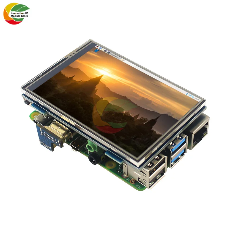 Стандартный дисплей 3 5 дюйма поддержка HDMI входа Совместимость с частотой