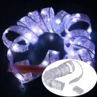 Светодиодная лента 13 футов 40 дюймов, Рождественские огни, гирлянда для рождественской елки, водонепроницаемая светодиодная лента для ослепительной елки на батарейках