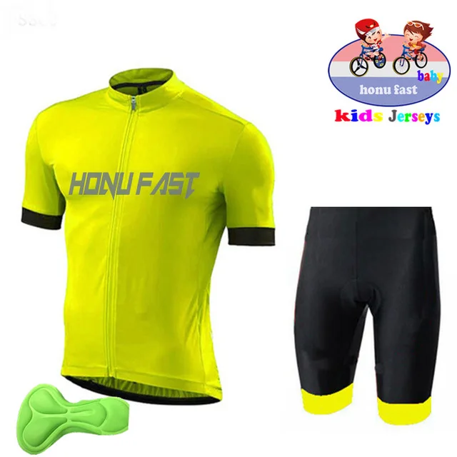 

Kids Cycling Jersey Summer Short Sleeve Set Kids Professional Team Bike Ciclismo Boys Girls Mountain Bike Shirt Top Gobikeful
