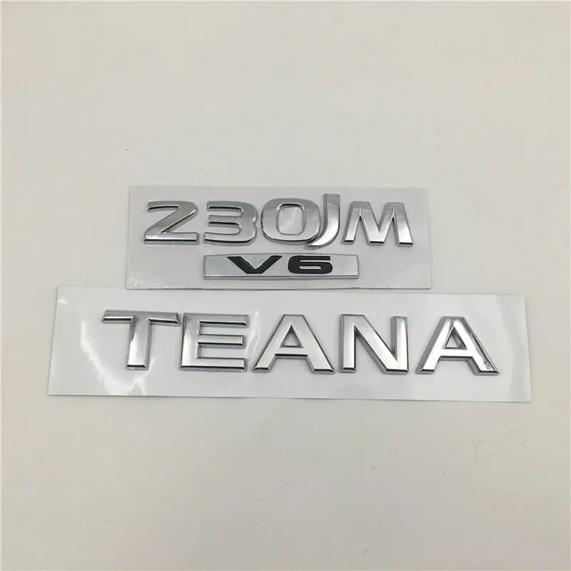 Для Nissan Altima Teana 230JM V6 седан Эмблема багажника логотип значок табличка 230 JM |